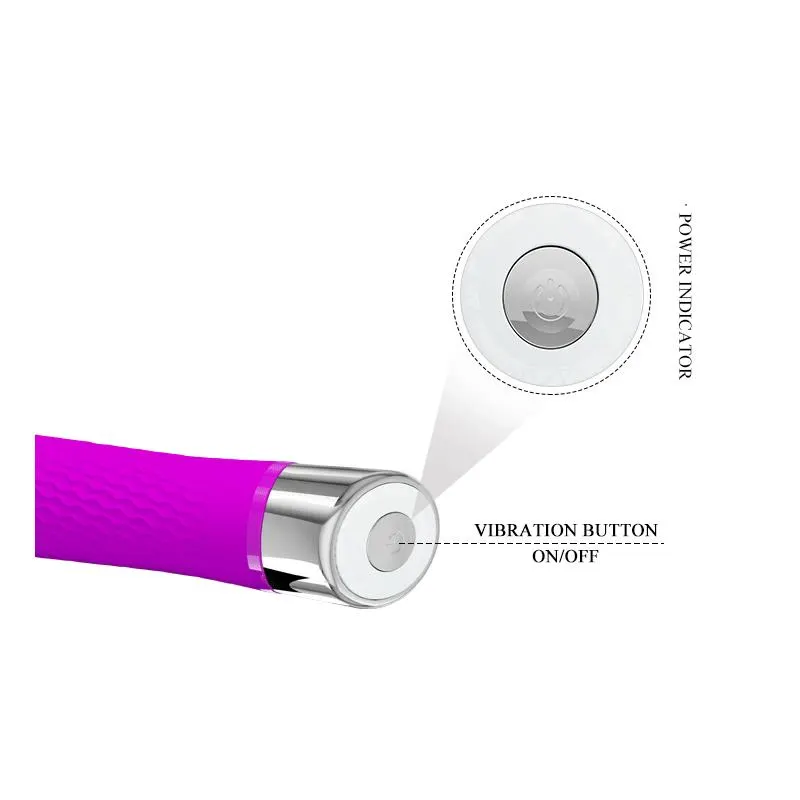 Vibrador Sebastian Silicona Purpura · PRETTYLOVE · Vibradores — Foto 7
