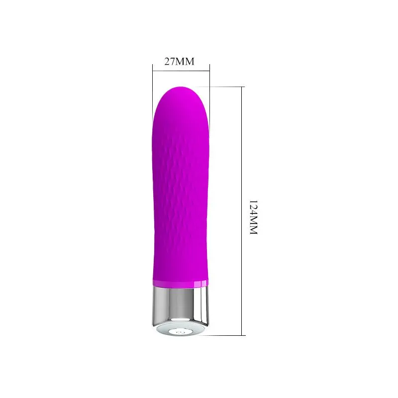 Vibrador Sebastian Silicona Purpura · PRETTYLOVE · Vibradores — Foto 8