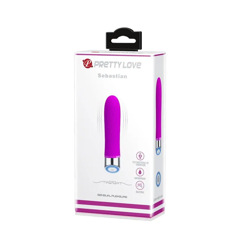 Vibrador Sebastian Silicona Purpura · PRETTYLOVE · Vibradores — Foto 9