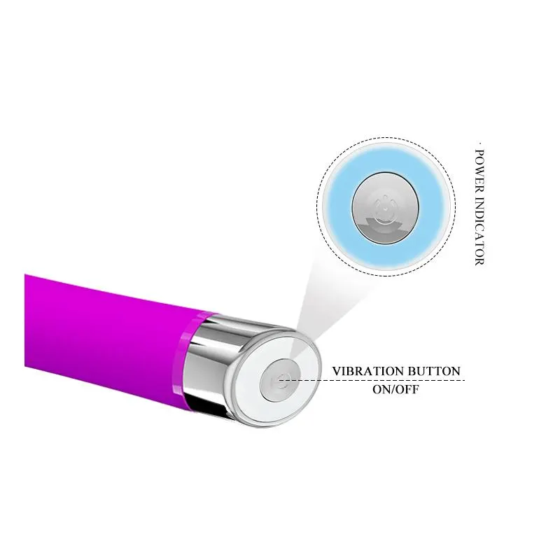 Vibrador Randolph Silicona Purpura · PRETTYLOVE · Vibradores — Foto 5