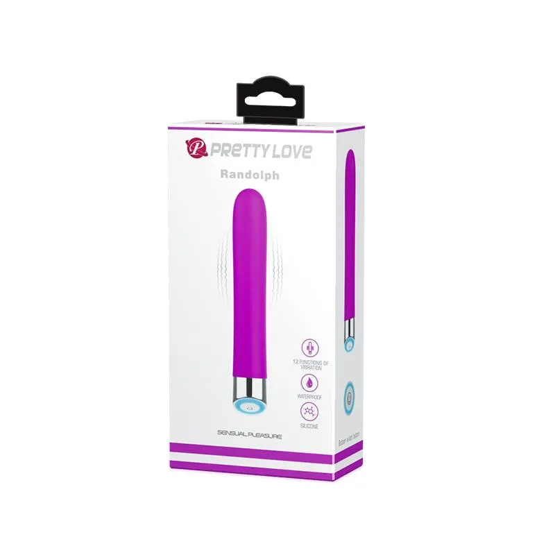 Vibrador Randolph Silicona Purpura · PRETTYLOVE · Vibradores — Foto 8