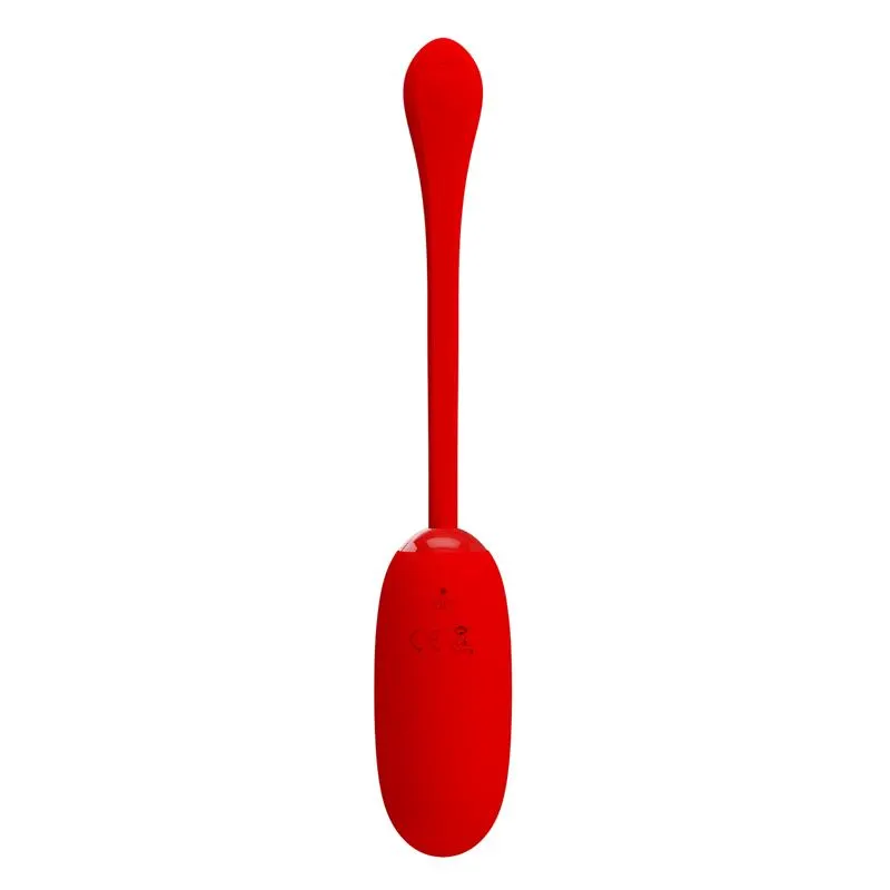 Julius Huevo Vibrador Rojo · PRETTYLOVE · Huevos y Balas Vibradoras — Foto 2