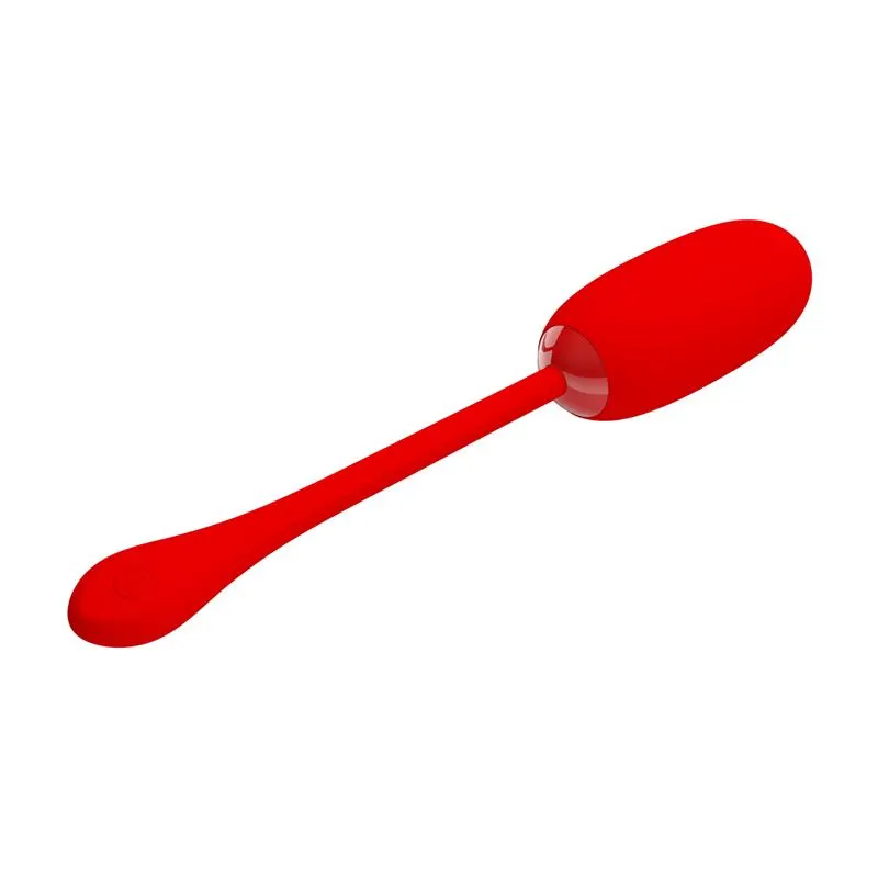 Julius Huevo Vibrador Rojo · PRETTYLOVE · Huevos y Balas Vibradoras — Foto 3