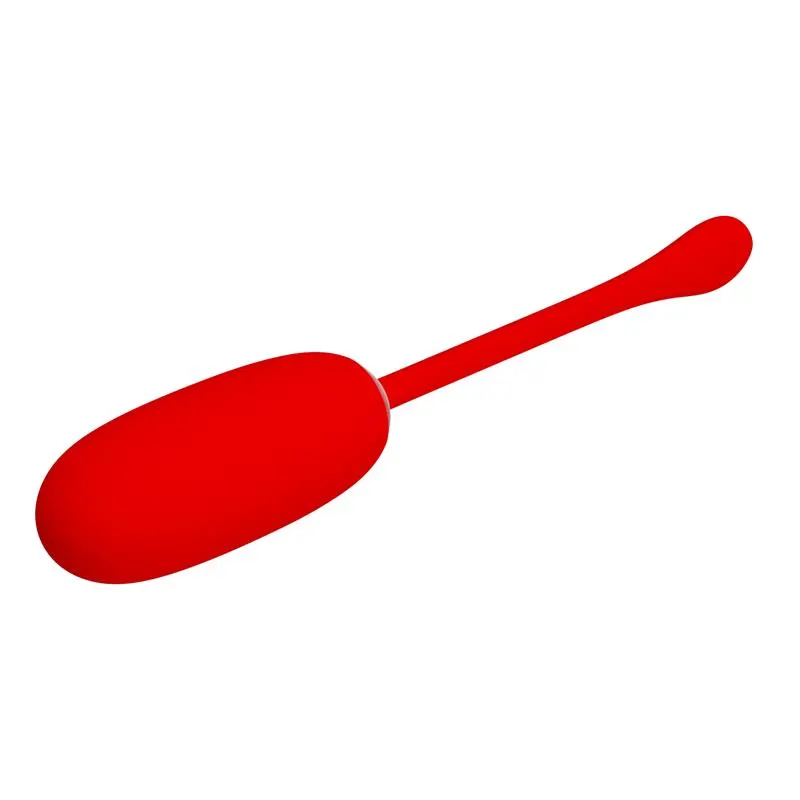 Julius Huevo Vibrador Rojo · PRETTYLOVE · Huevos y Balas Vibradoras — Foto 5