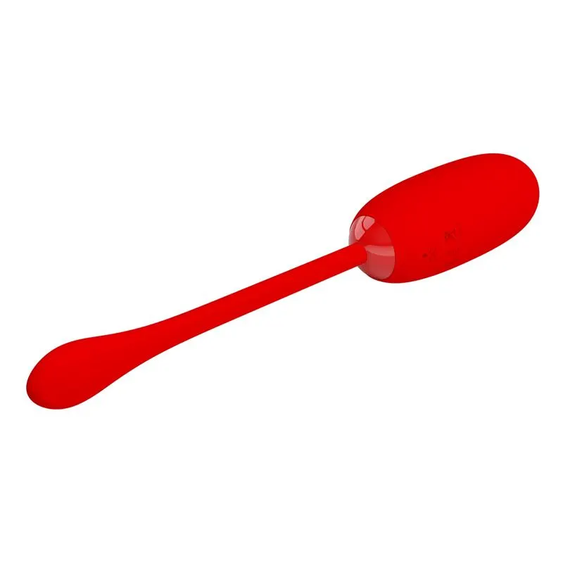 Julius Huevo Vibrador Rojo · PRETTYLOVE · Huevos y Balas Vibradoras — Foto 6