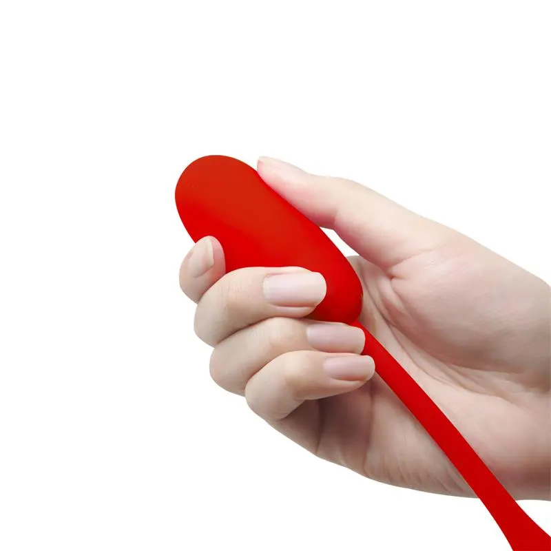 Julius Huevo Vibrador Rojo · PRETTYLOVE · Huevos y Balas Vibradoras — Foto 7