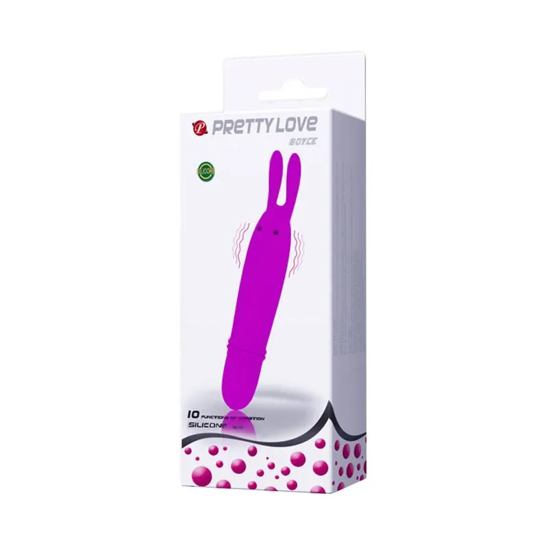 Mini Vibrador Boyce Color Púrpura · PRETTYLOVE · Estimuladores de Clítoris — Foto 7