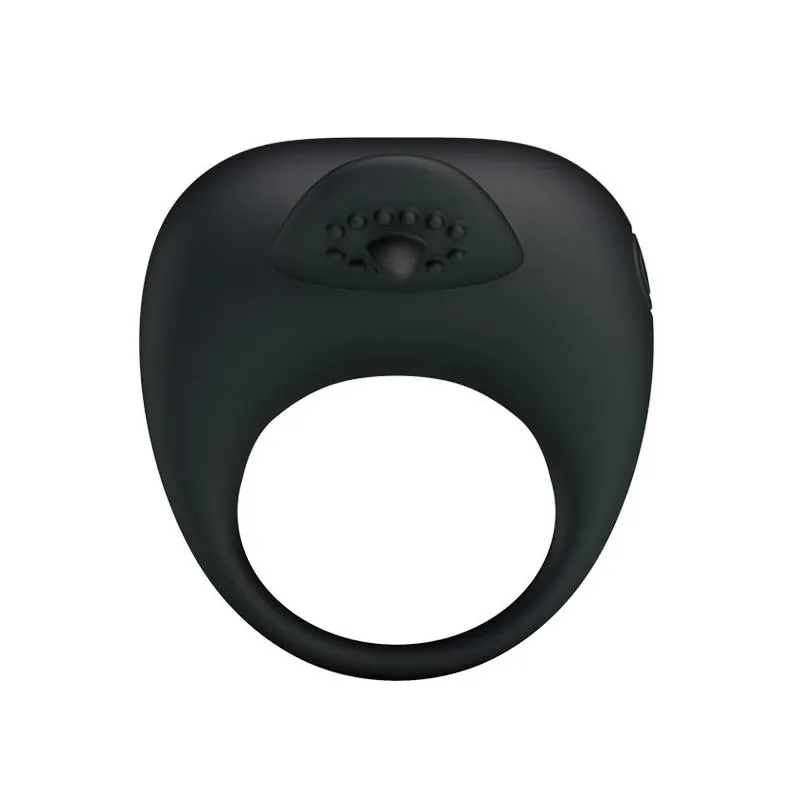 Pretty Love Anillo Vibrador Tonguo Negro · PRETTYLOVE · Anillos para el Pene — photo 2