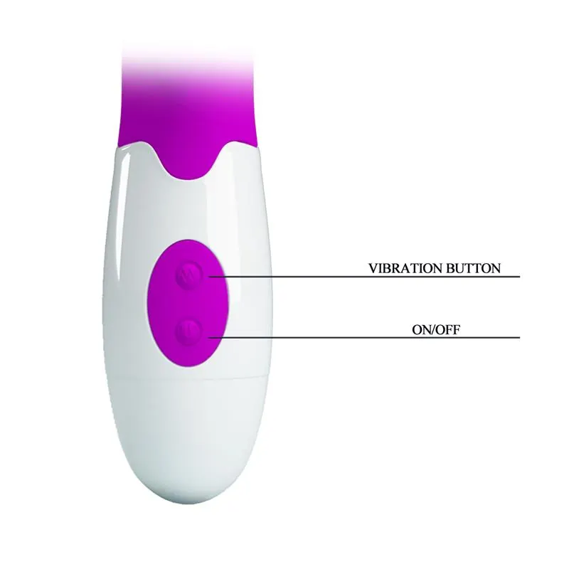 Vibrador Arthur con Movimiento Finger Púrpura · PRETTYLOVE · Vibradores — photo 8