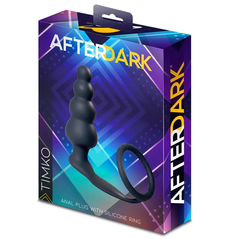 Timko Plug Anal con Anillo de Silicona · AFTERDARK · Anal — Foto 5