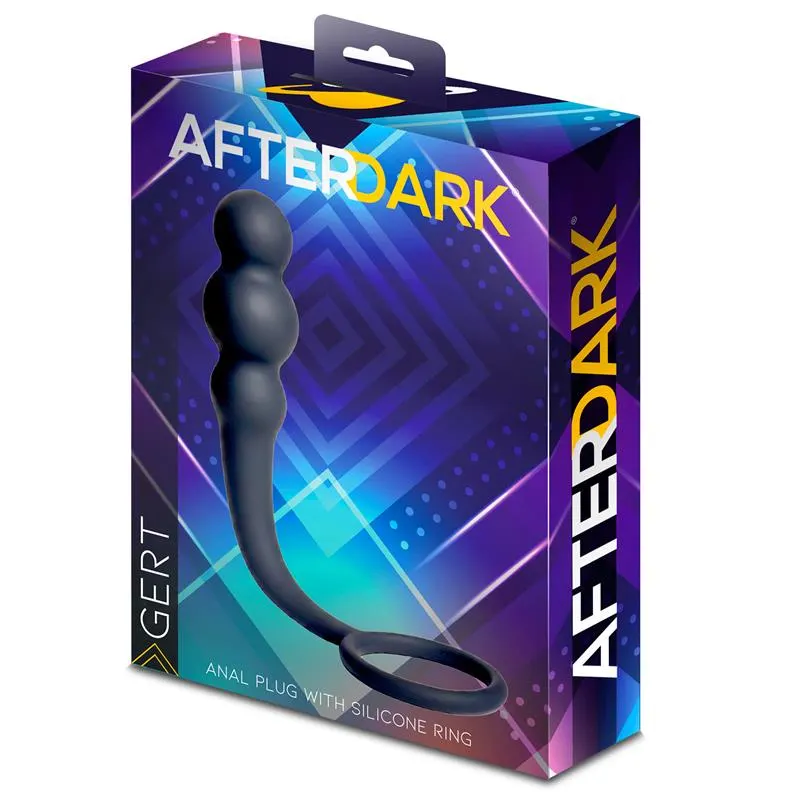 Gert Plug Anal con Anillo de Silicona · AFTERDARK · Anal — Foto 5