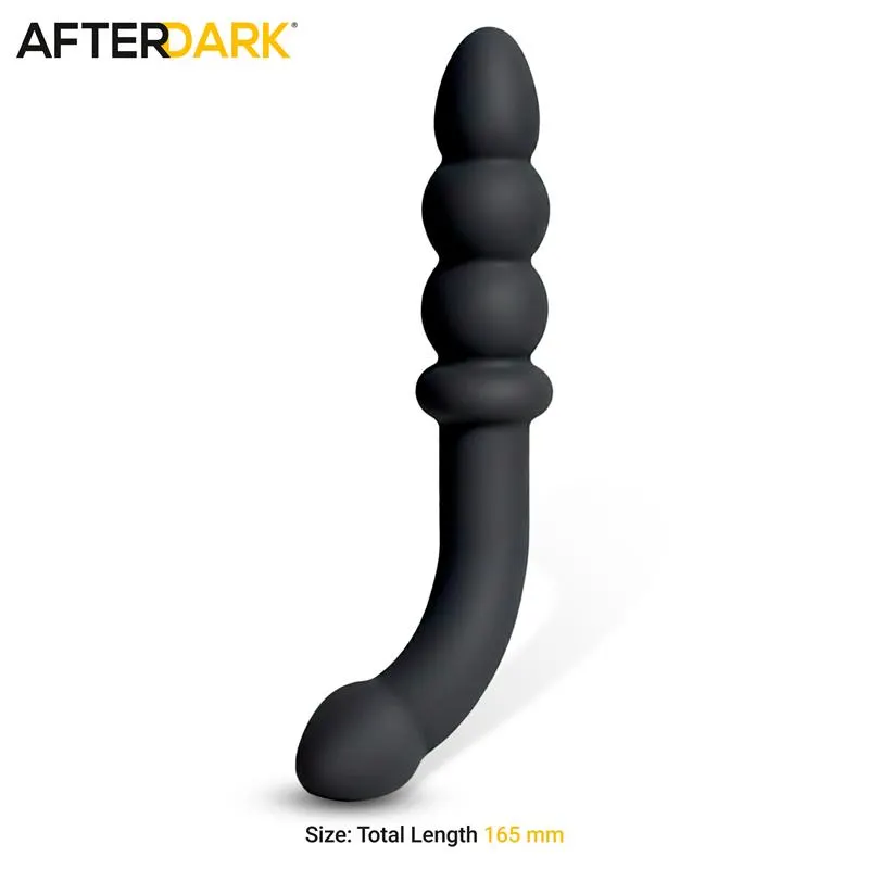Velor Doble Masajeador Anal Silicona · AFTERDARK · Anal — Foto 2