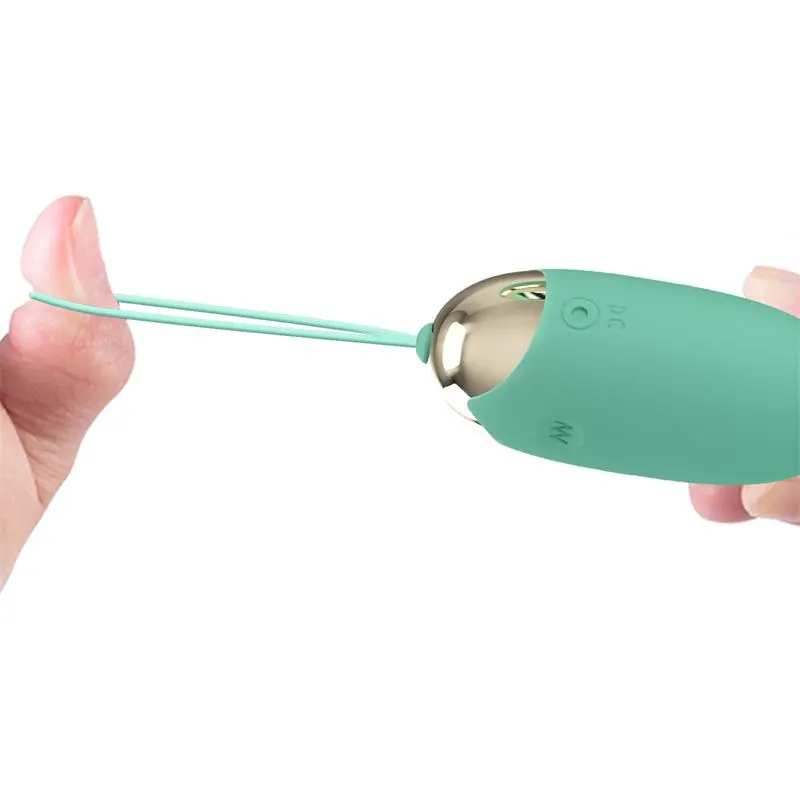Mina Huevo Vibrador con Control Remoto Pantalla Digital Verde · PRETTYLOVE · Huevos y Balas Vibradoras — Foto 5