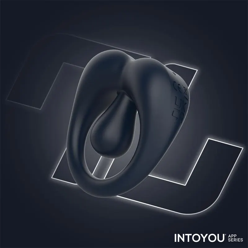 Kenny Anillo Vibrador con Estimulador de Clítoris y APP Azul Noche · INTOYOU APP SERIES · Anillos para el Pene — Foto 13