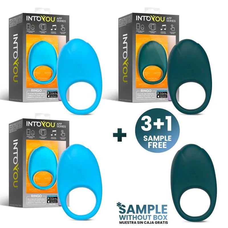 Pack Ringo Anillo Vibrador con APP Unibody · INTOYOU APP SERIES · Accesorios y Sets