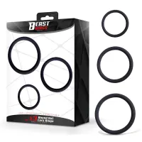 Set de 3 Anillos para el Pene S, M y L · BEAST RINGS · BEAST RINGS · Anillos para el Pene