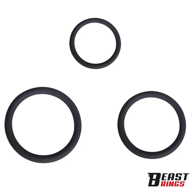 Set de 3 Anillos para el Pene S, M y L · BEAST RINGS · BEAST RINGS · Anillos para el Pene — Foto 3