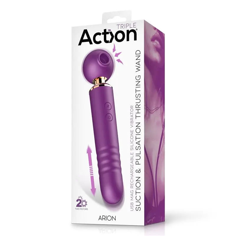 Arion Masajeador con Succión, Thrusting y Pulsación · ACTION · Estimuladores de Clítoris — Foto 8
