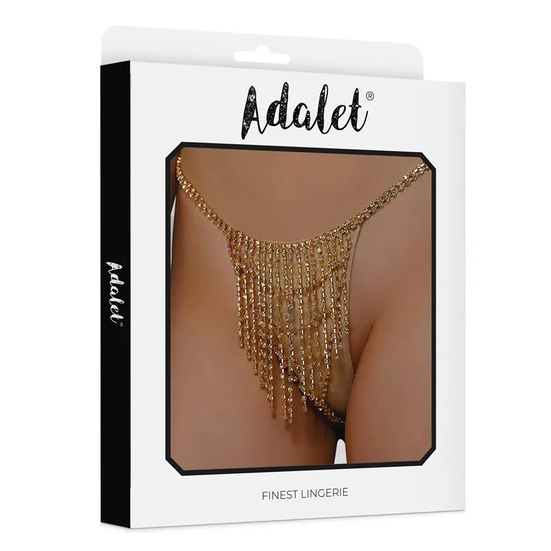 Samira Tanga Dorado Talla Única · ADALET LINGERIE · Tangas y Braguitas — photo 2