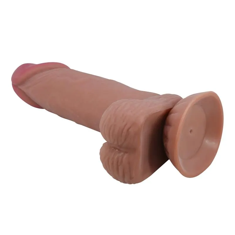 Dildo Realista con Piel Deslizante Retractil 19.4 cm · BAILE · Dildos — photo 4
