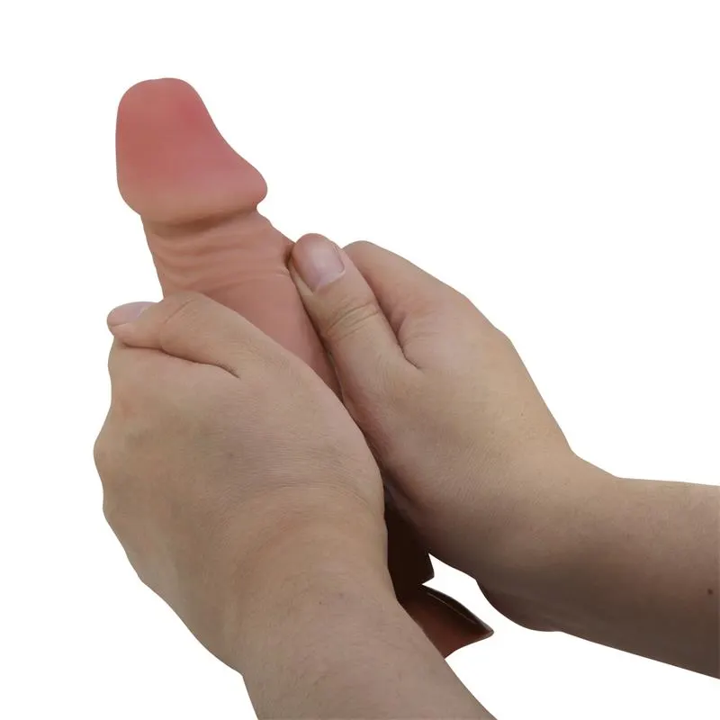 Dildo Realista con Piel Deslizante Retractil 19.4 cm · BAILE · Dildos — photo 7