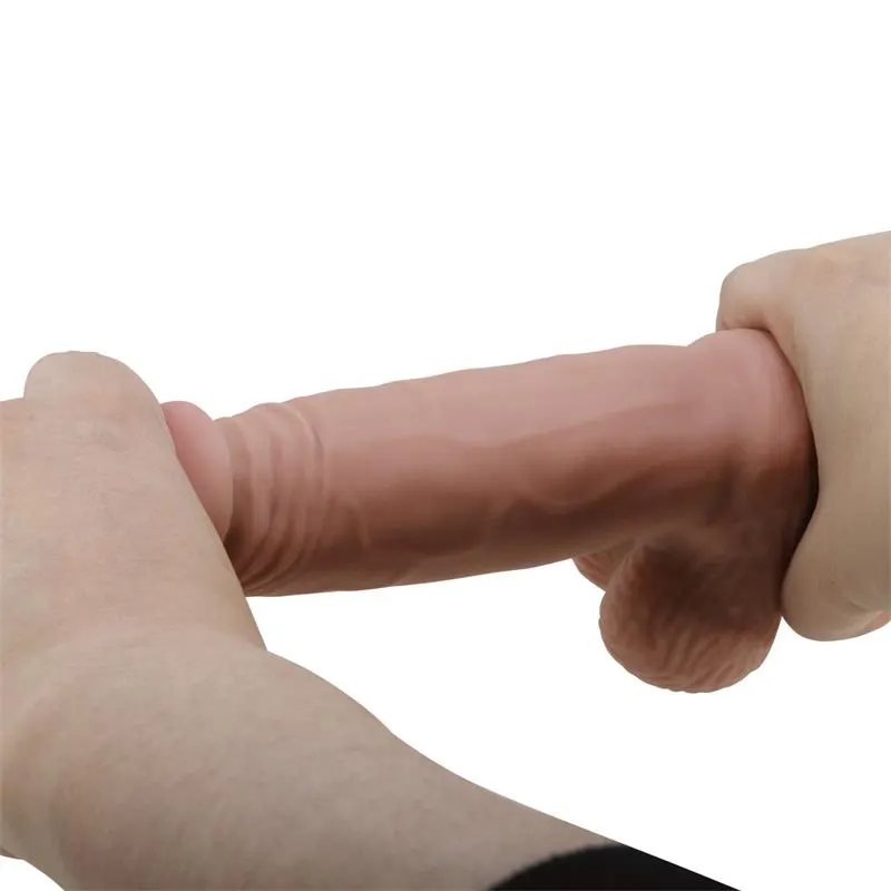 Dildo Realista con Piel Deslizante Retractil 19.4 cm · BAILE · Dildos — photo 8