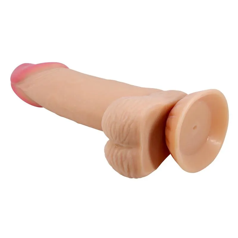 Dildo Realista con Piel Deslizante Retractil 19.4 cm · BAILE · Dildos — Foto 5