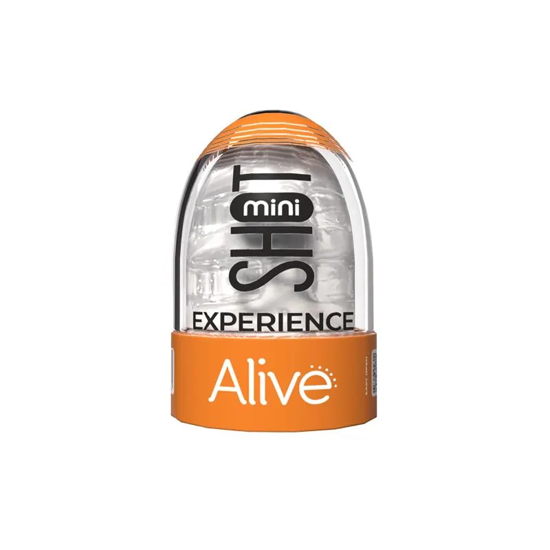 Mini Masturbador Transparente · ALIVE · Masturbadores Él