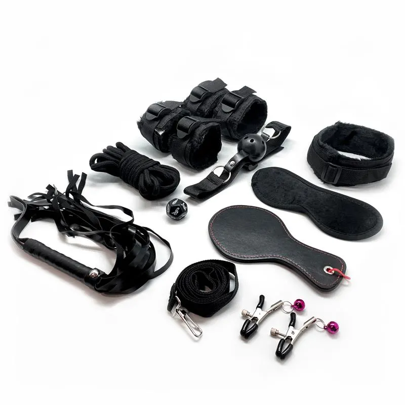 Kit BDSM 10 pcs · ALIVE · Accesorios BDSM y Fetish