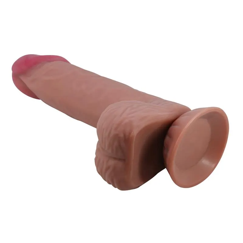 Dildo Realista Piel Deslizante Retractil 20.6 cm · BAILE · Dildos — photo 4
