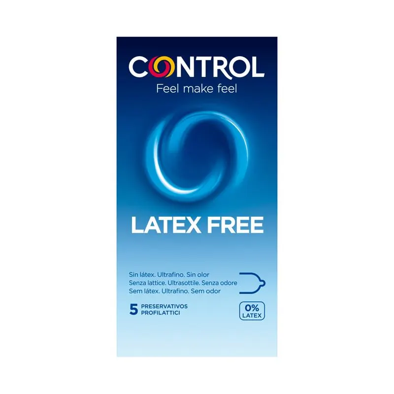 Latex Free - sin Látex 5 uds · CONTROL · Lubricantes — photo 2