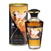 Shunga Aceite de Masaje Efecto Calor Aroma a Caramelo · SHUNGA · Cuidado Íntimo y Masaje