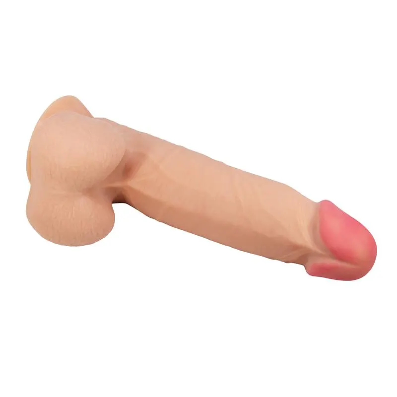 Dildo Realista Piel Deslizante Retractil 21.8 cm · BAILE · Dildos — photo 4