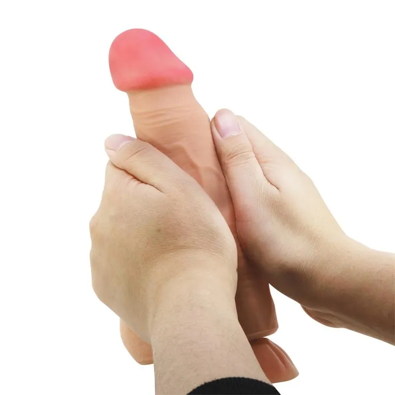 Dildo Realista Piel Deslizante Retractil 21.8 cm · BAILE · Dildos — photo 7