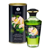 Shunga Aceite Afrodisíaco de Masaje Aroma Té Verde · SHUNGA · Cuidado Íntimo y Masaje