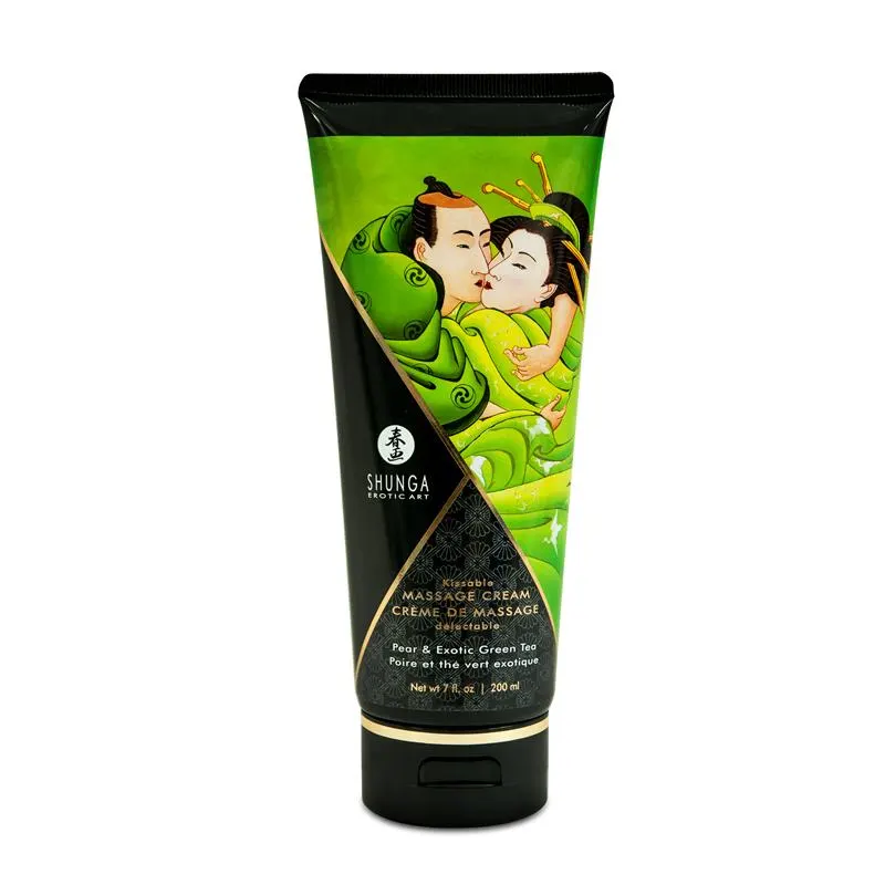 Shunga Crema de Masaje Aroma Té Verde · SHUNGA · Cuidado Íntimo y Masaje