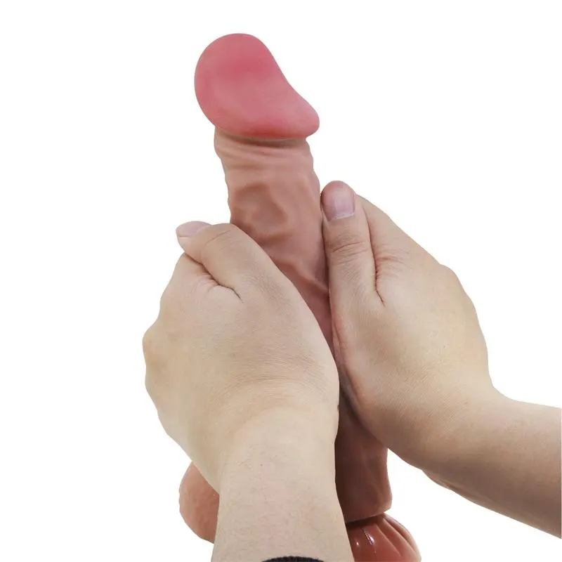 Dildo Realista Piel Deslizante Retractil 24 cm · BAILE · Dildos — photo 7