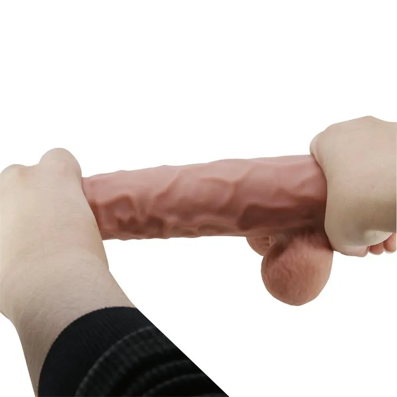Dildo Realista Piel Deslizante Retractil 24 cm · BAILE · Dildos — photo 8