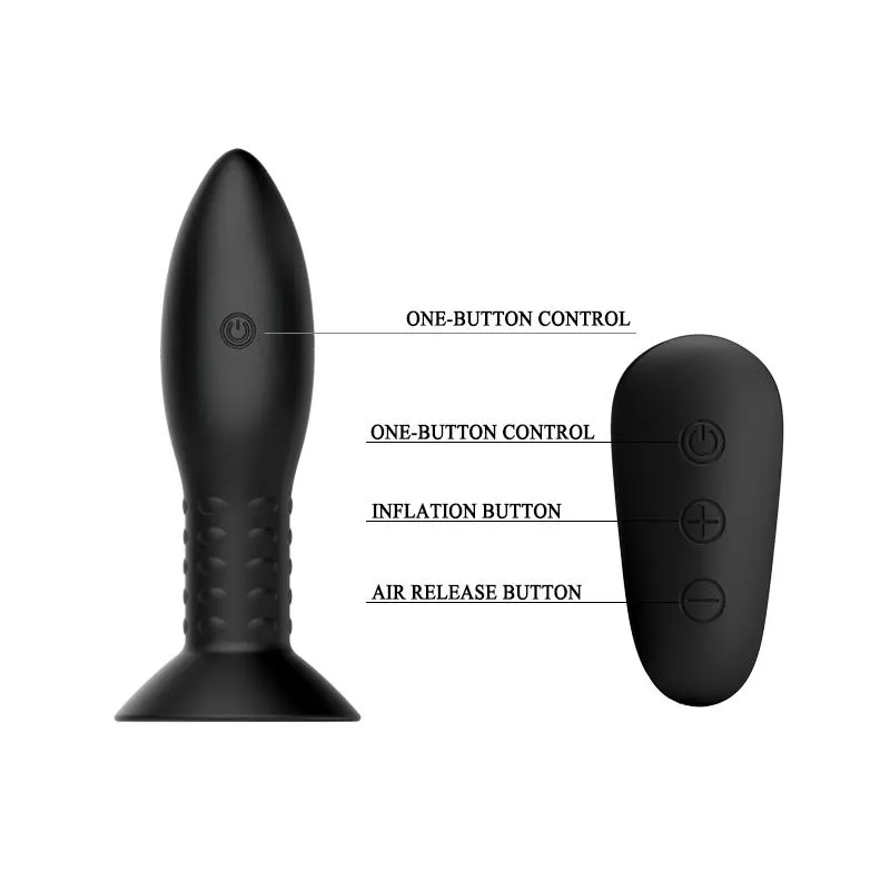 Plug Anal Inflable con Vibración y Rotación · MR PLAY · Anal — Foto 5