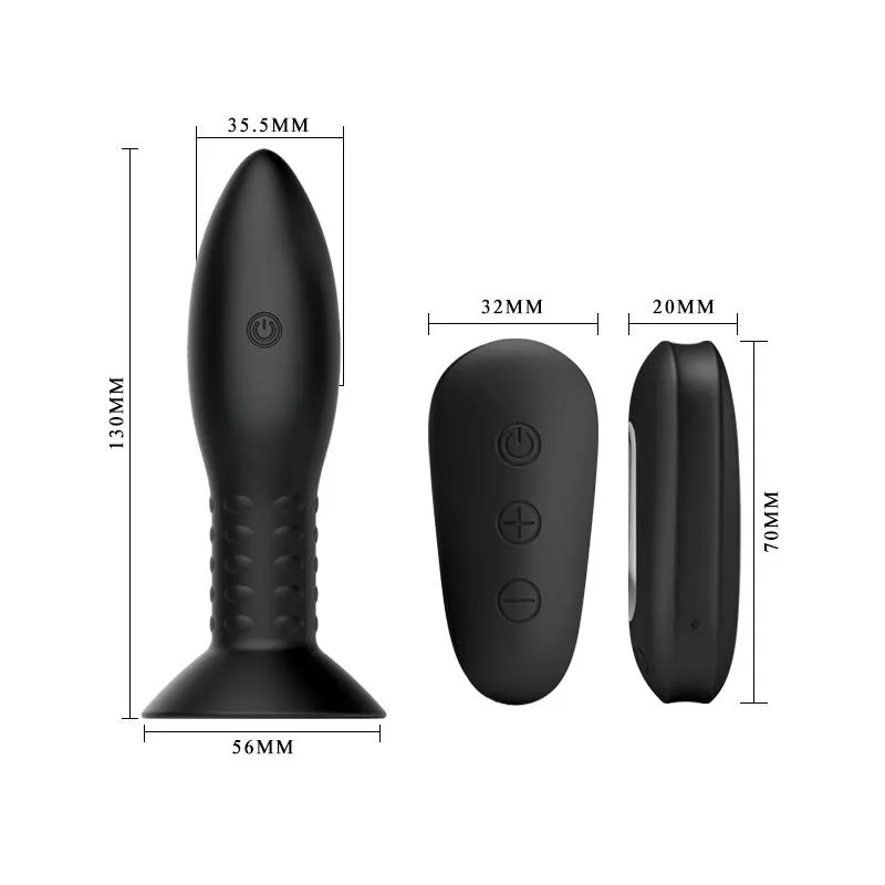 Plug Anal Inflable con Vibración y Rotación · MR PLAY · Anal — Foto 7