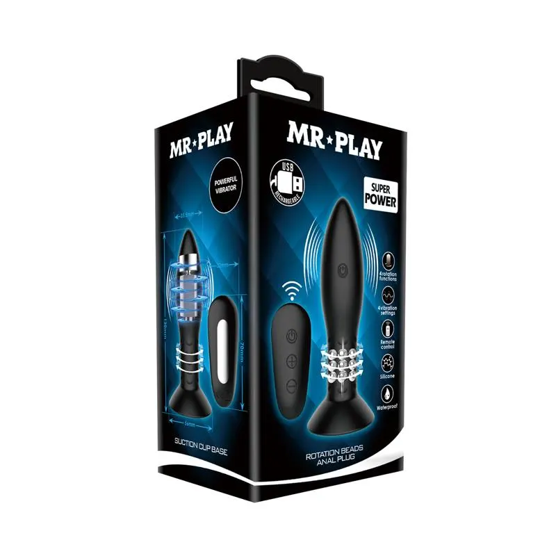 Plug Anal Inflable con Vibración y Rotación · MR PLAY · Anal — Foto 8