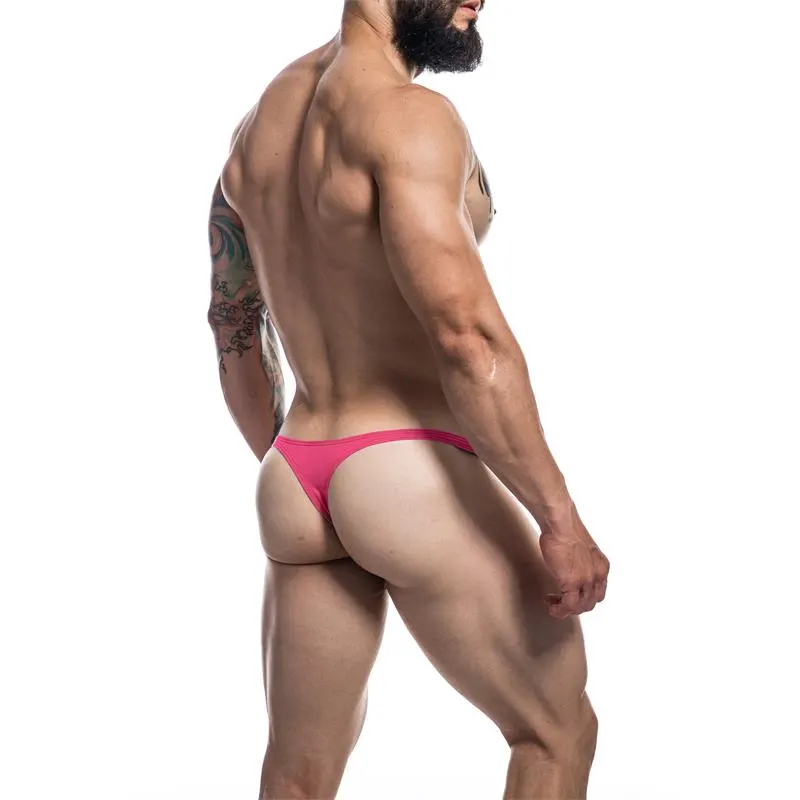 C4M03 Tanga Neon Coral · S · CUT4MEN · Tangas y Braguitas — Foto 2