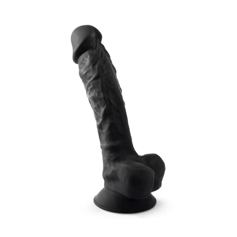 Dildo Dual Density Mod. 1 - 8 Negro · SILEXD · Dildos — Foto 2