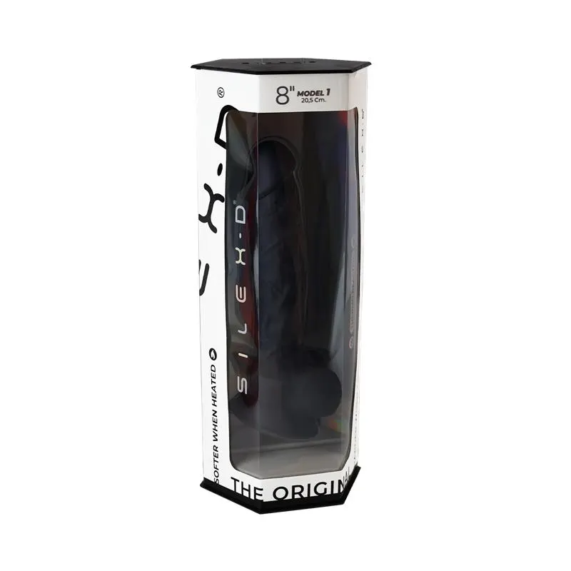Dildo Dual Density Mod. 1 - 8 Negro · SILEXD · Dildos — Foto 7