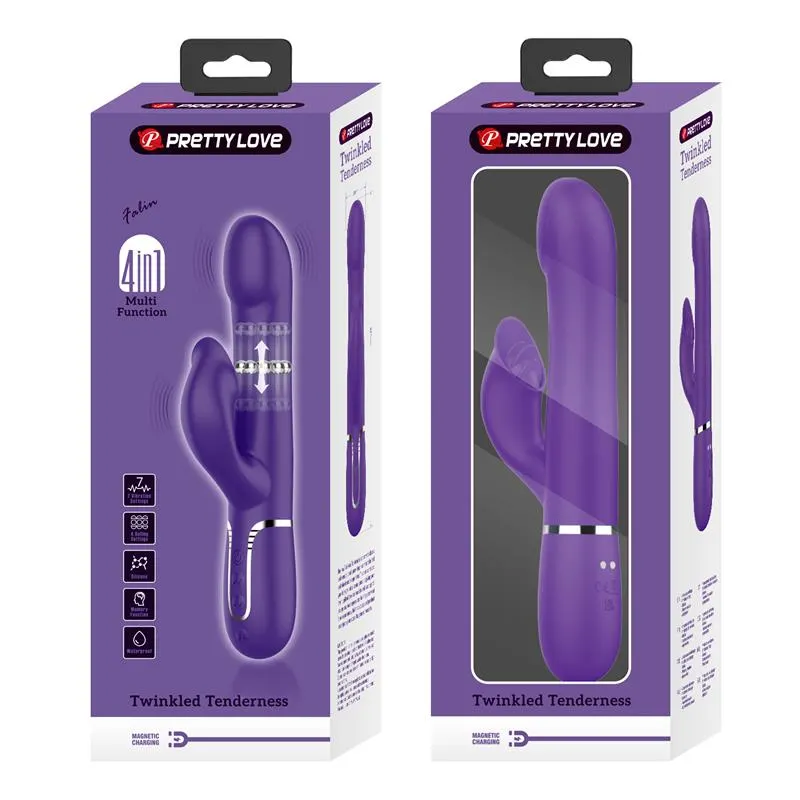 Zalin Rolling Vibrador con Bolas Rotatorias USB · PRETTYLOVE · Vibradores — photo 10