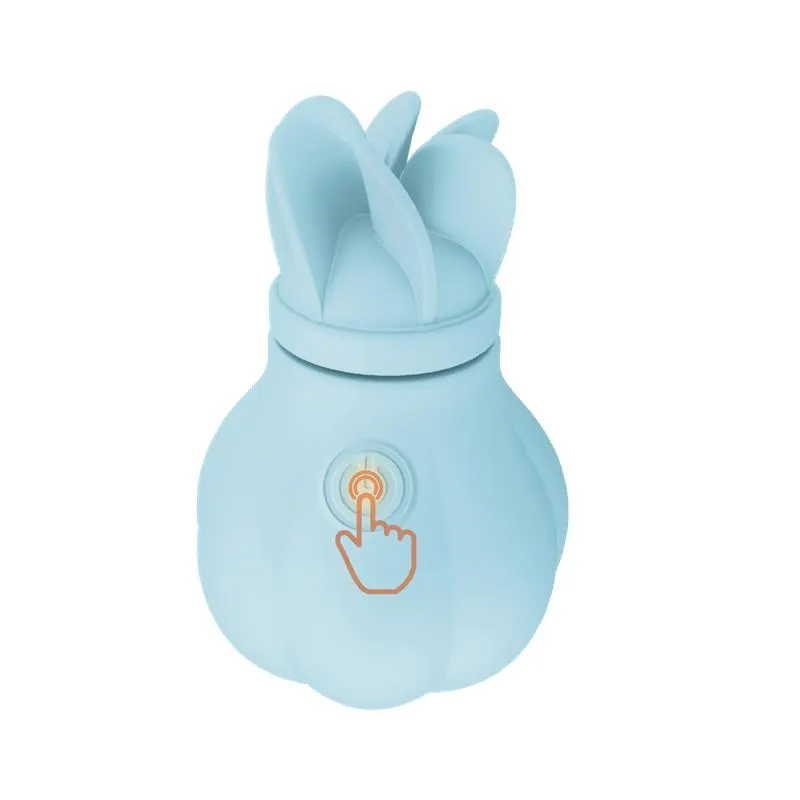 Estimulador Caress Vibración y Rotación Light blue · ADRIEN LASTIC · Estimuladores de Clítoris — Foto 2