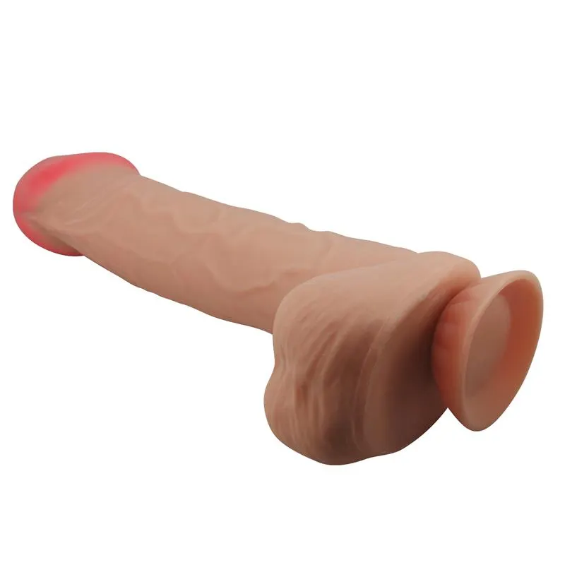 Dildo Realista Piel Deslizante Retractil 26 cm · BAILE · Dildos — photo 3