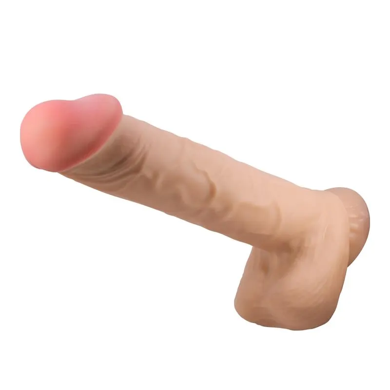 Dildo Realista Piel Deslizante Retractil 26 cm · BAILE · Dildos — photo 4