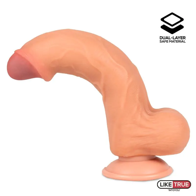 Dildo Realista Dual Layer Retractil 8.7 · LIKETRUE · Dildos — photo 5