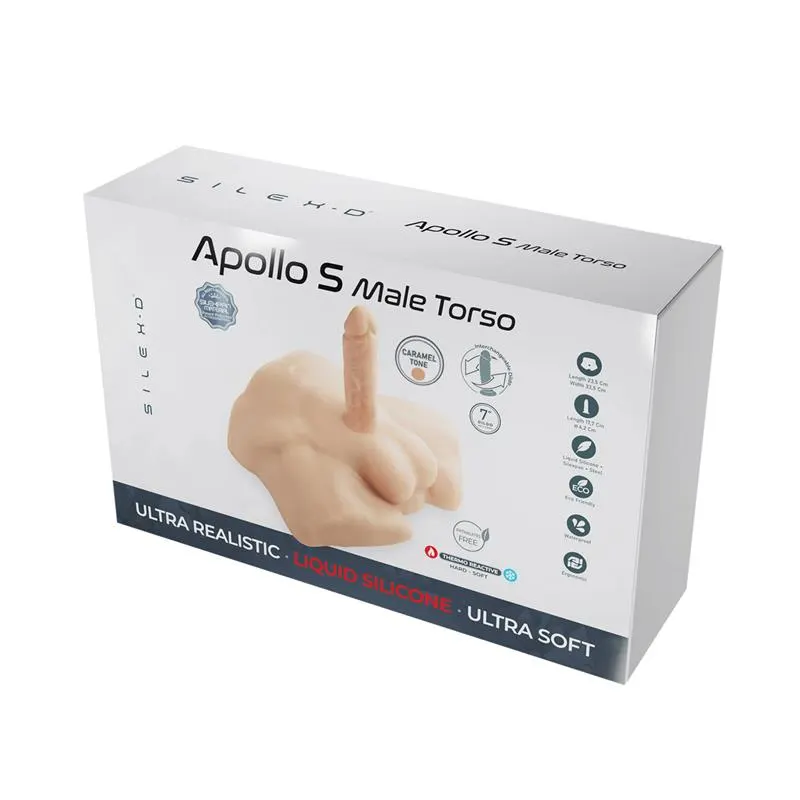 Apollo S Medio Torso 7 Caramel Silicona Liquida · SILEXD · Accesorios y Sets — Foto 6